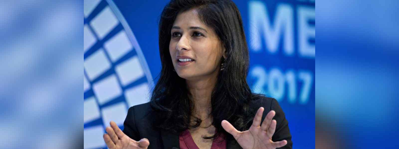 IMF නියෝජිත ආචාර්ය ගීතා ගෝපිනාත් දිවයිනට...